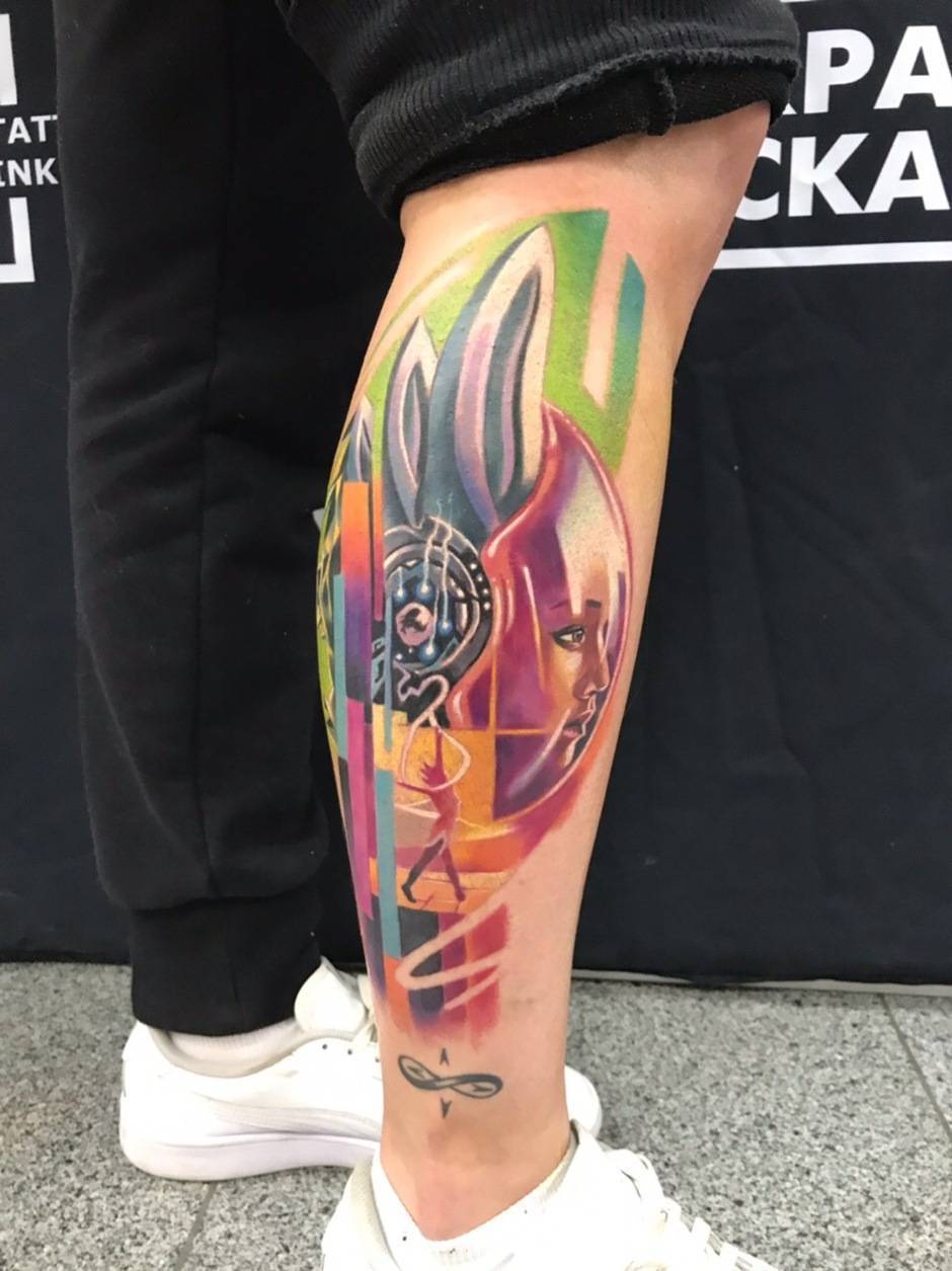 Тату мастер Дмитрий Задорожный | ProTeam КРАСКА Tattoo ink | Цветной тату реализм