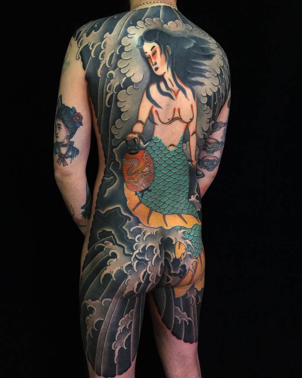 Тату мастер Сергей Буслаев