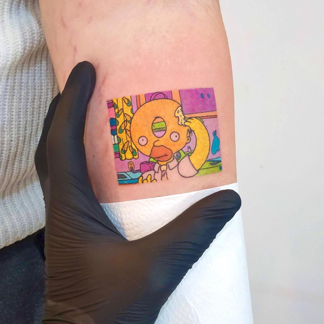 tattoo Homer Simpson