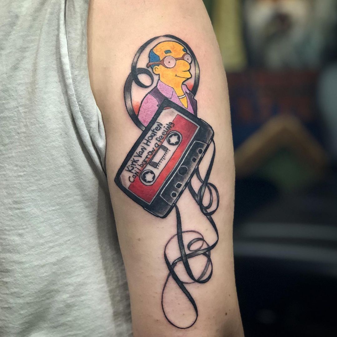 The Simpsons tattoo