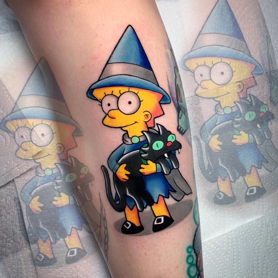 The Simpsons 200 The Best Tattoos Ever Inkppl 3027