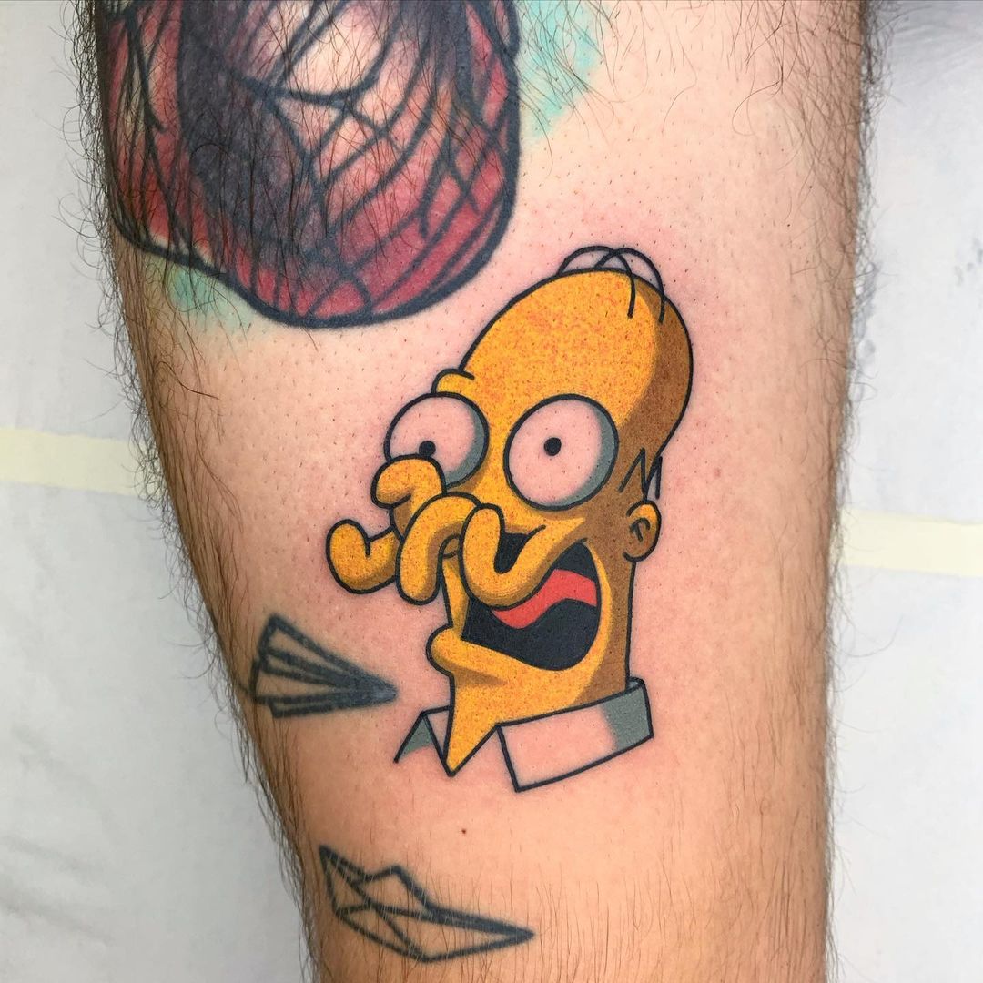 tattoo Homer Zoidberg