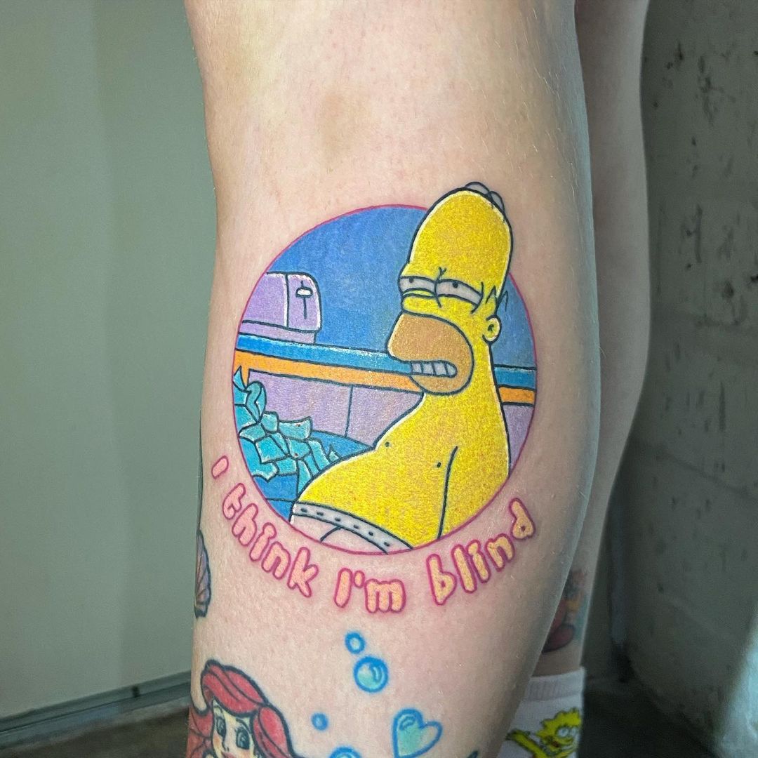 tattoo Homer Simpson
