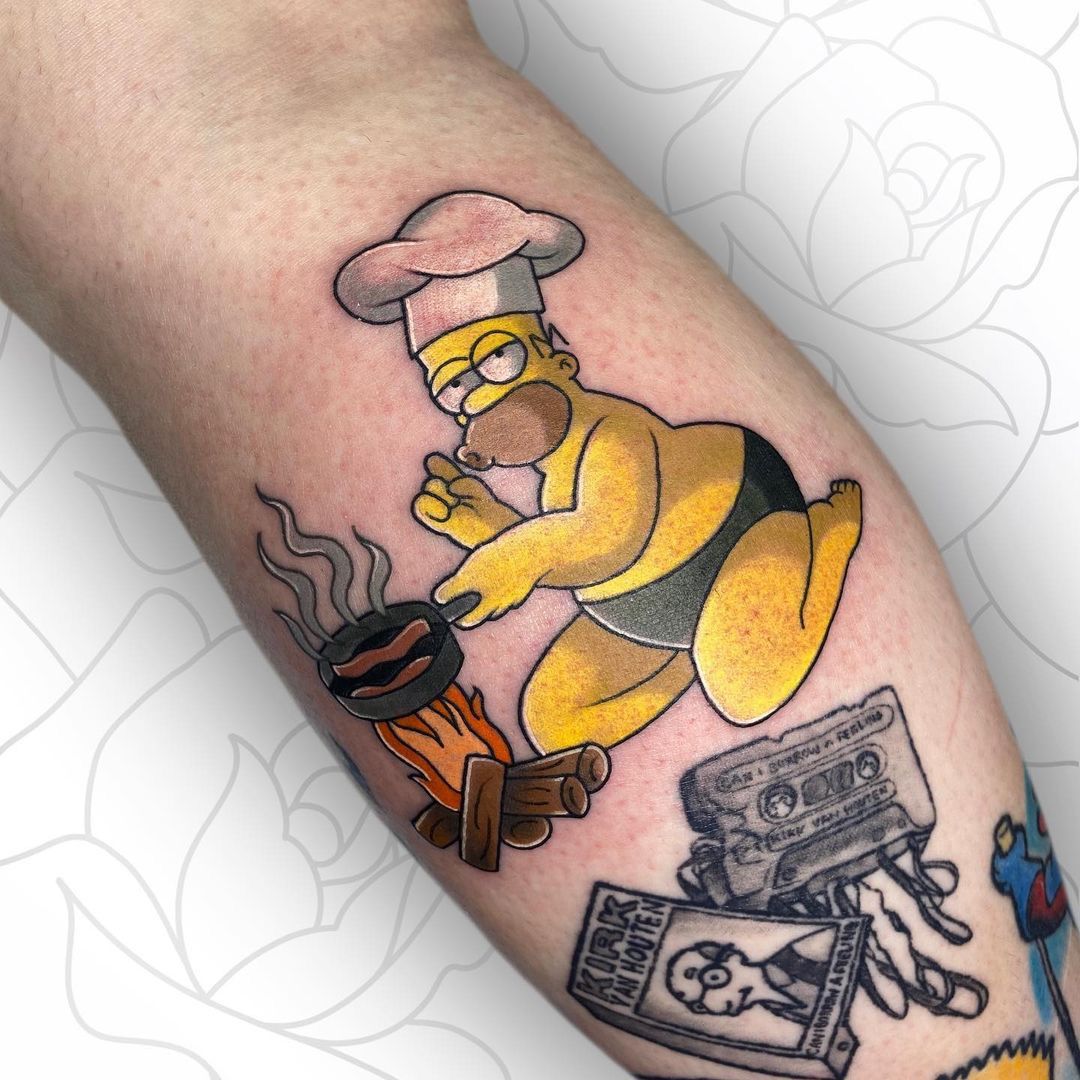 The Simpsons 200 The Best Tattoos Ever Inkppl