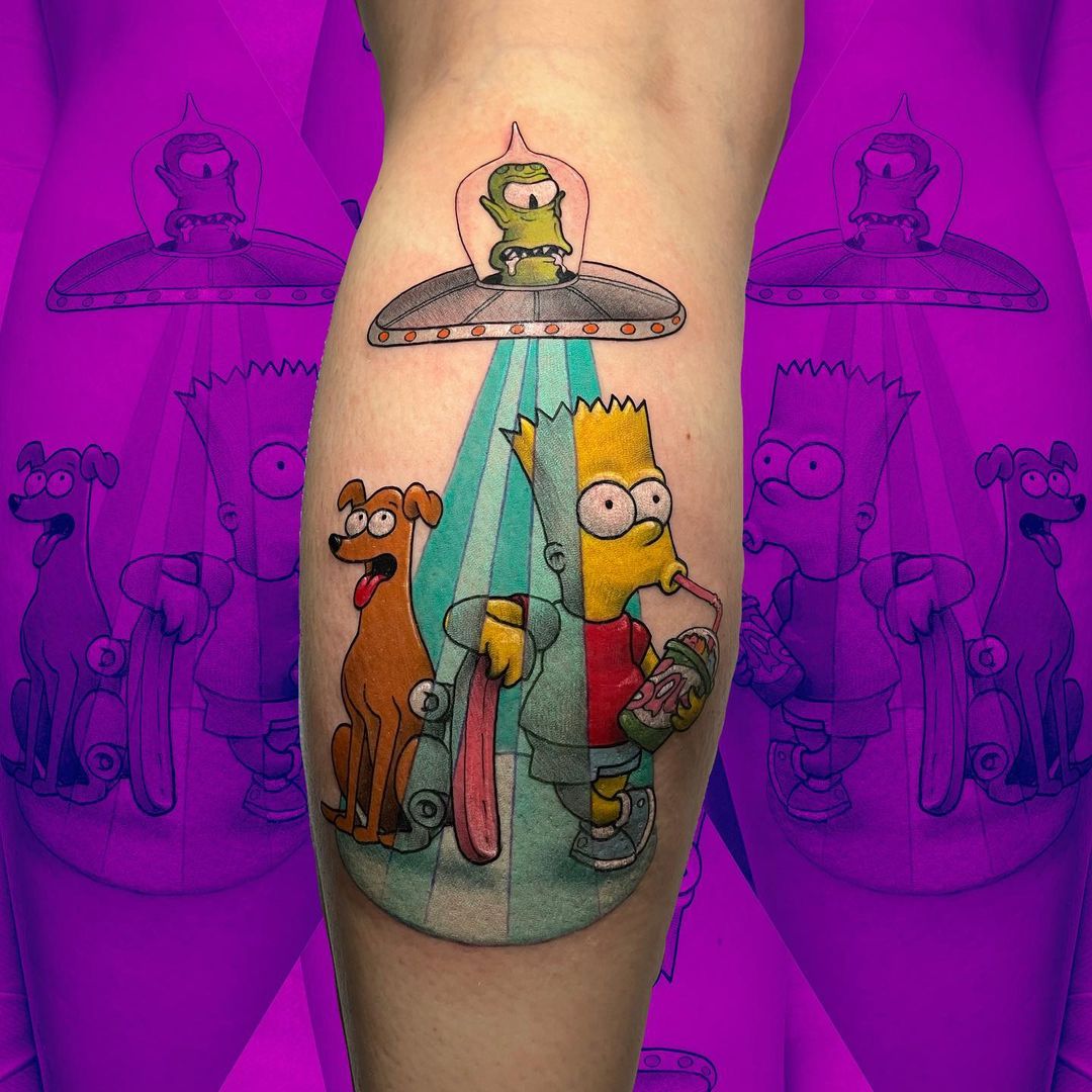 LOS SIMPSON: 200 LOS MEJORES TATUAJES DE LA HISTORIA – Best Mystic Zone