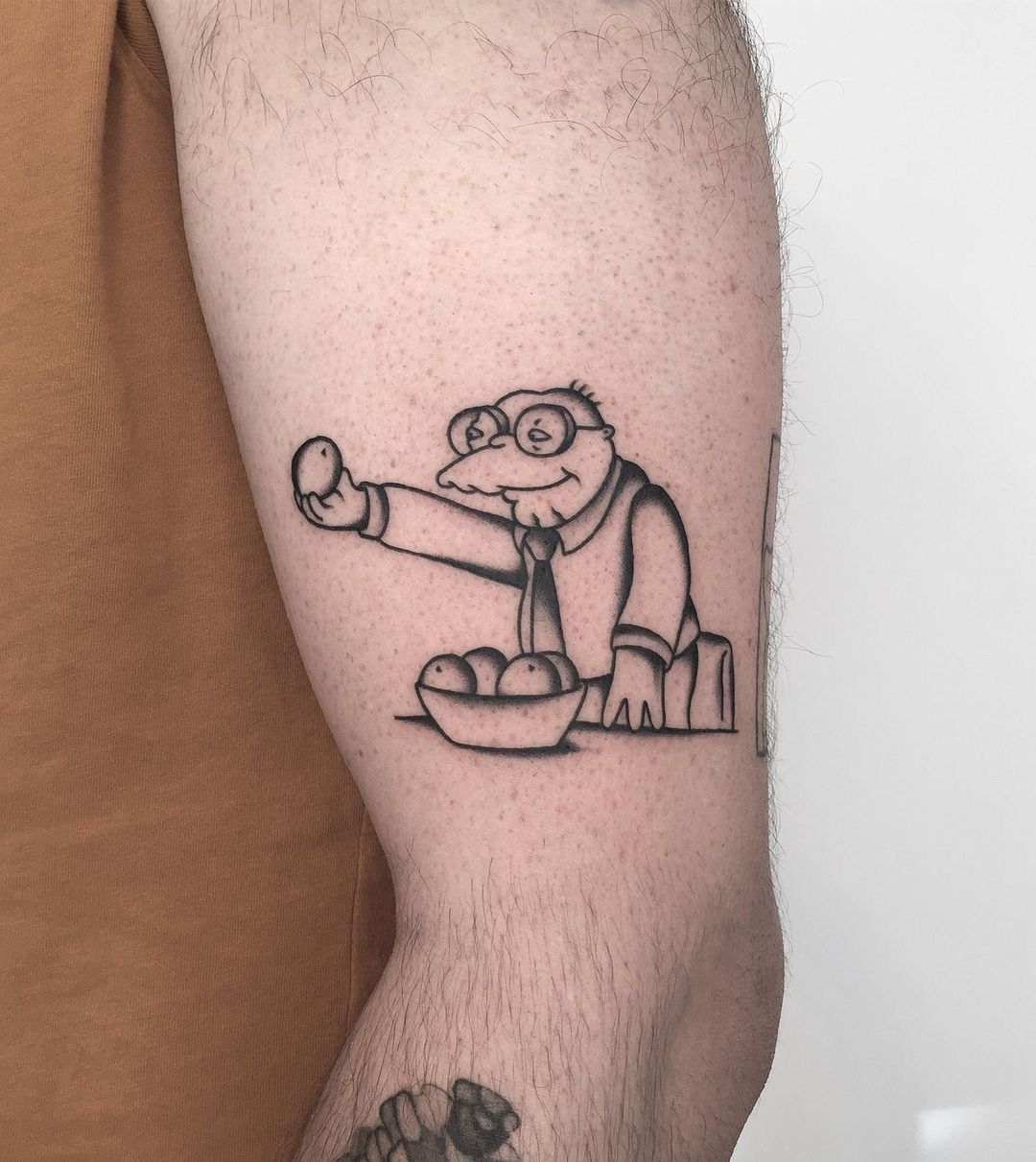 The Simpsons tattoo