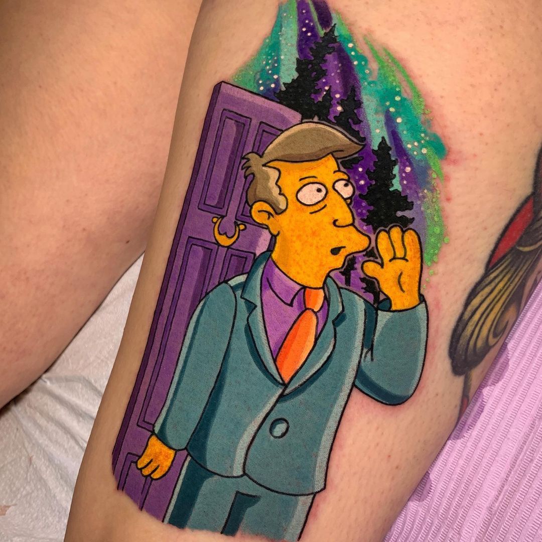 Principal Skinner tattoo