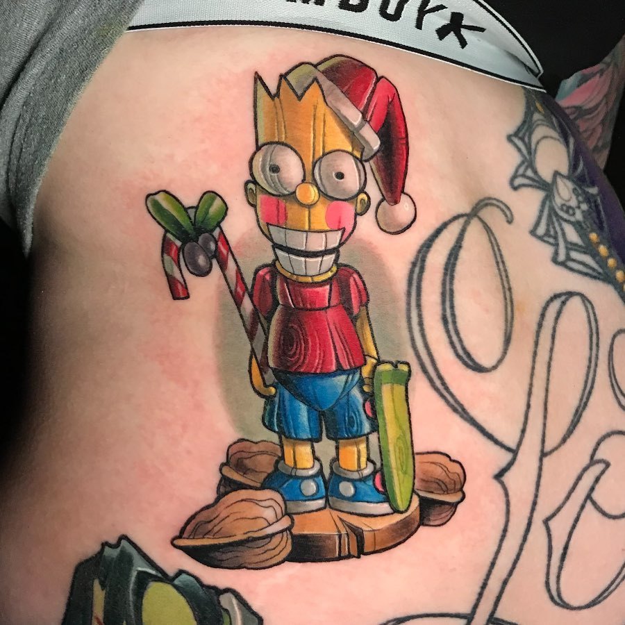 Bart Simpson Pinocchio