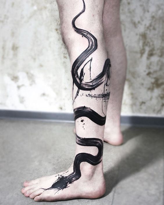 тату змея - значение татуировки