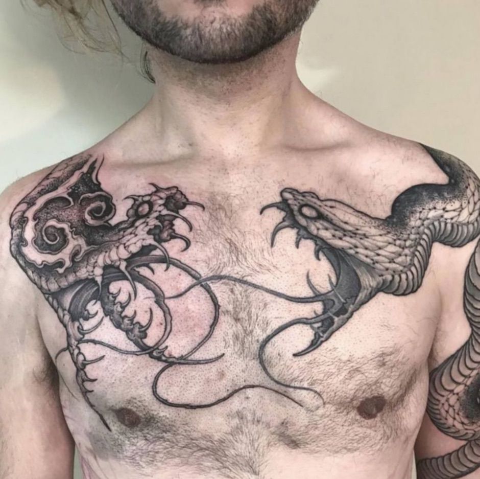 тату змея - значение татуировки