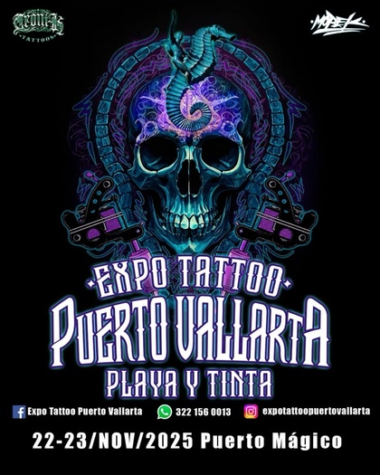 Puerto Vallarta Playa Y Tinta Tattoo Expo | 22 - 23 November 2025