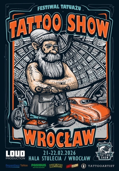 Wrocław Tattoo Show #8 | 21 - 22 February 2026