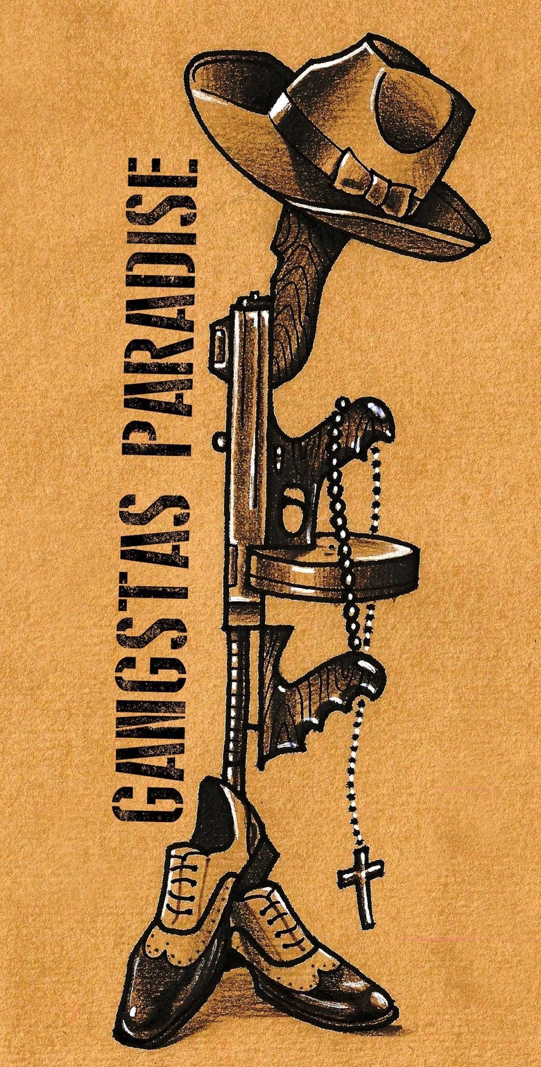 街头匪徒的天堂纹身