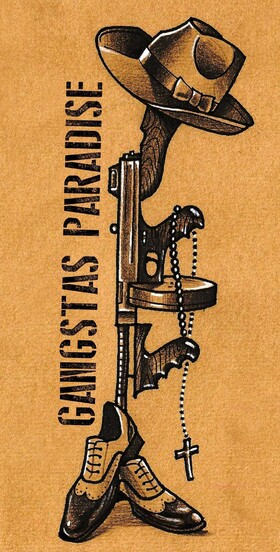 街头匪徒的天堂纹身