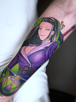 Anime tattoo