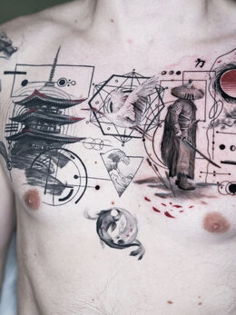 Microrealism tattoo