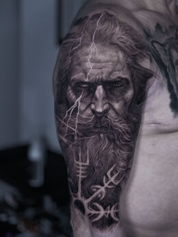 Portrait tattoo