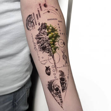 Mark Drushchenko's Tattoo puzzles
