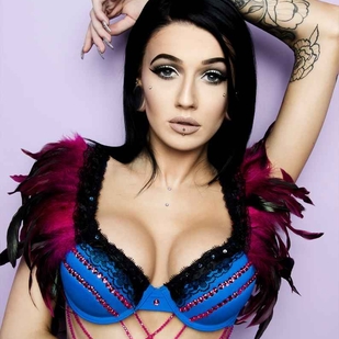 🔥 热门照片、模特作品集  #6433 纹身模特 Cloe Raven