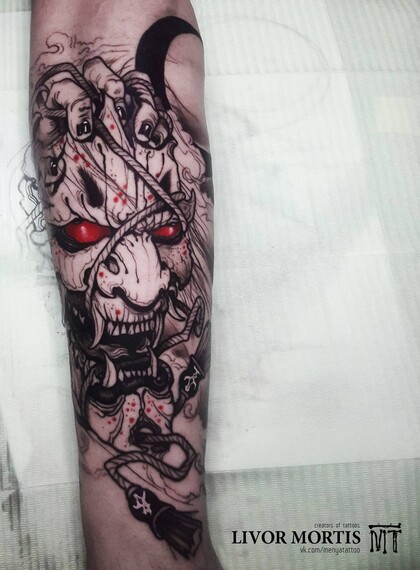 纹身灵感 #27609 纹身师 Andrey Menya