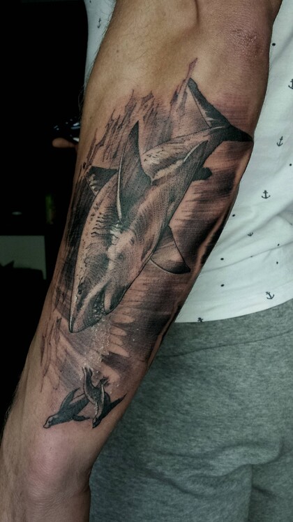 纹身灵感 #34398 纹身师 Skinlab tattoo Praha - Mirek