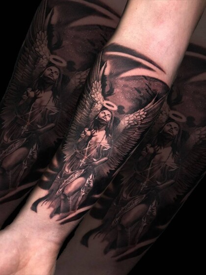 纹身灵感 #34476 纹身师 Anatoliy Gromov