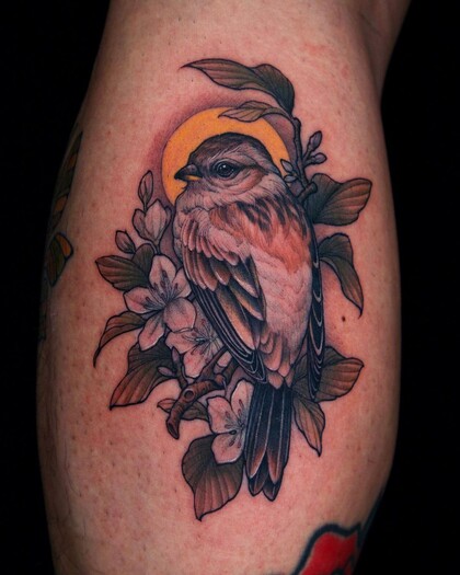 纹身灵感 #46673 纹身师 Swan Tattooer