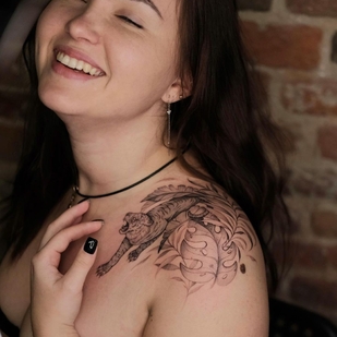 🔥 热门照片、模特作品集  #48330 纹身师 Nastya Sidor