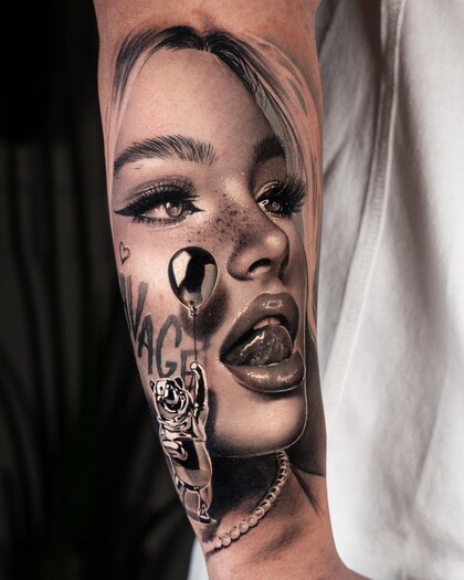 纹身灵感 #61088 纹身师 Dani Ginzburg