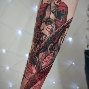 🔥 热门照片、模特作品集  #61458 纹身师 kirill.k._tattoo