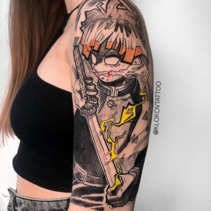 🔥 热门照片、模特作品集  #61598 纹身师 klokovtattoo