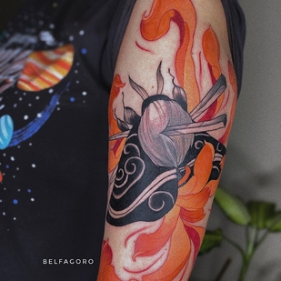 🔥 热门照片、模特作品集  #62705 纹身师 belfagoro