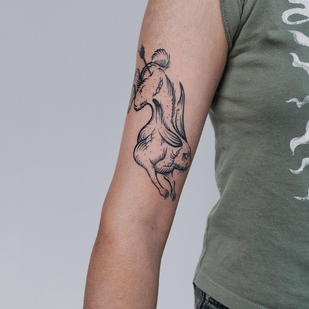 🔥 热门照片、模特作品集  #63378 纹身师 myrkur_tattoo