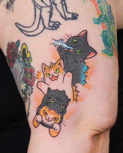 纹身灵感 # 纹身师 Yoon