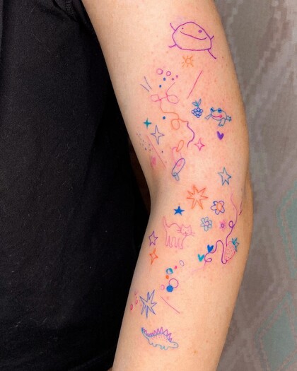 纹身灵感 # 纹身师 marta.tatts