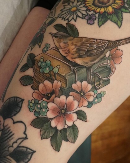 纹身灵感 # 纹身师 Melise Hill