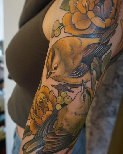 纹身灵感 # 纹身师 Melise Hill