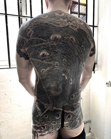 纹身灵感 #63790 纹身师 GANJI