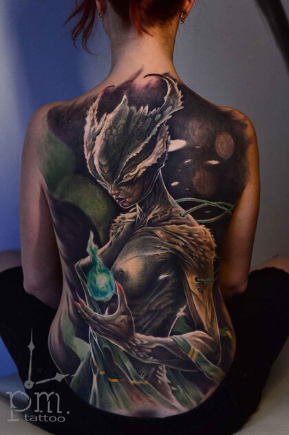 纹身灵感 #7495 纹身师 Mihail & Polina