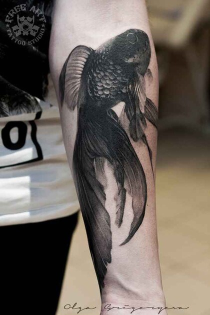 纹身灵感 #7111 纹身师 Olga Grigorieva