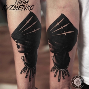 🔥 热门照片、模特作品集  #7085 纹身师 Nikita Kuzmenko