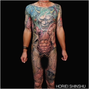 🔥 热门照片、模特作品集  #16421 纹身师 Horiei Shinshu