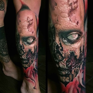 🔥 热门照片、模特作品集  #16835 纹身师 Julian Corpsepainter Siebert