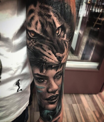 纹身灵感 #27754 纹身师 Ezequiel Samuraii