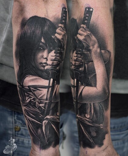 纹身灵感 #27837 纹身师 Sergey Butenko