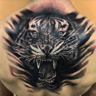 🔥 热门照片、模特作品集  #28379 纹身师 Sudovcev Vadim