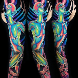 🔥 热门照片、模特作品集  #38744 纹身师 Leonardo_tattoos 