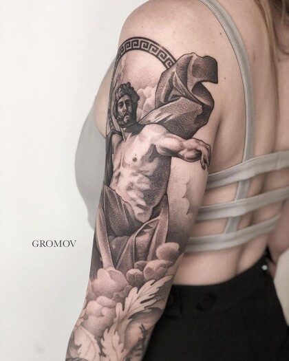 纹身灵感 #50230 纹身师 Vladislav Gromov