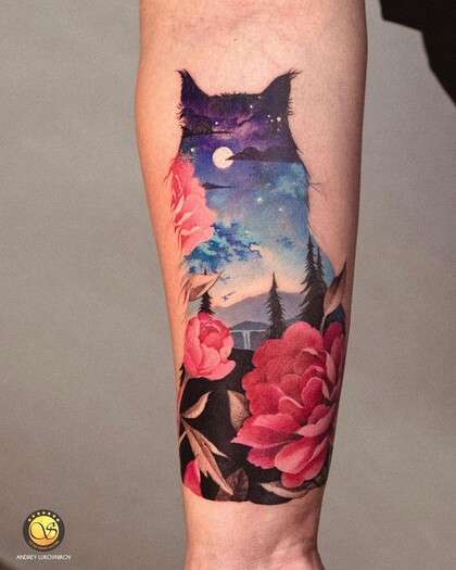 纹身灵感 #50594 纹身师 Andrey Lukovnikov