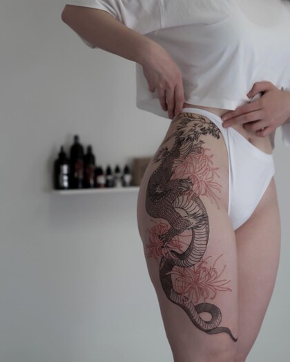 纹身灵感 #51071 纹身师 Evgeniy 